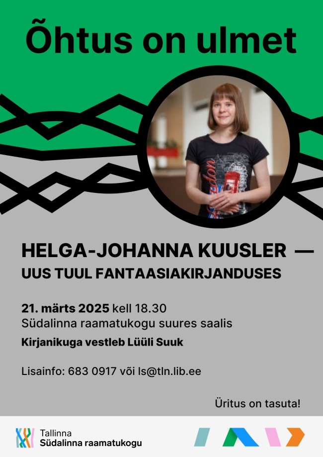 Õhtus on ulmet Helga-Johanna Kuusler VEEBIposter