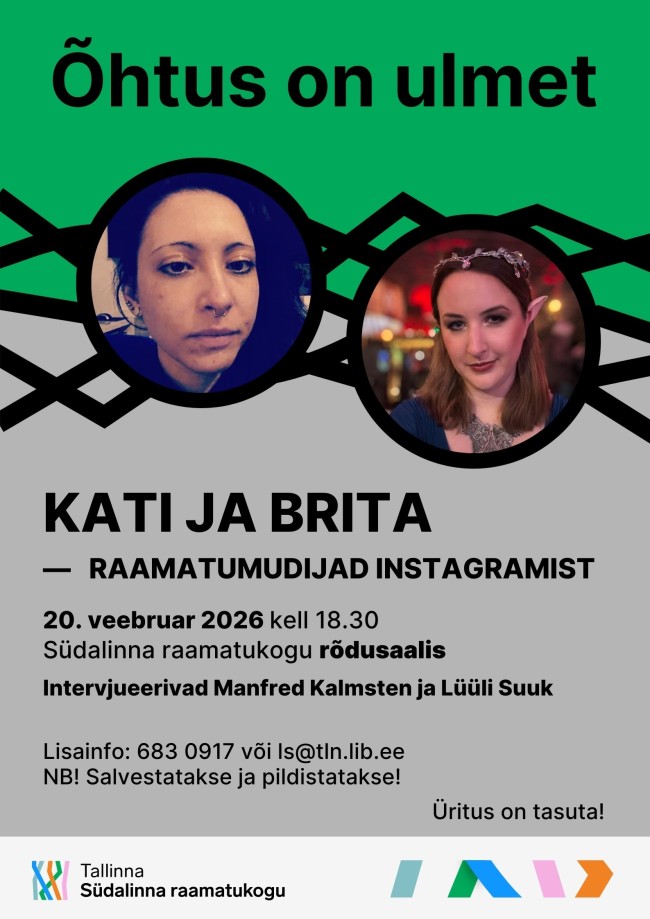 Õhtus on ulmet Kati Brita VEEBIposter Õhtus on ulmet Kati Brita VEEBIposter